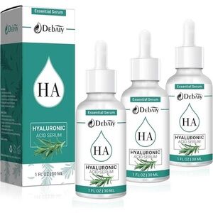 DEBAIY 3 Pack Revitalizing Hyaluronic Acid Serum with Rosemary Extract, NEW